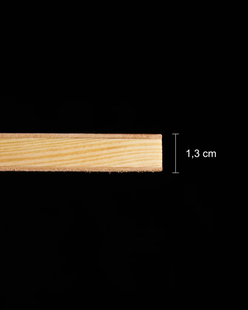 3 strop skórzany dwustronny