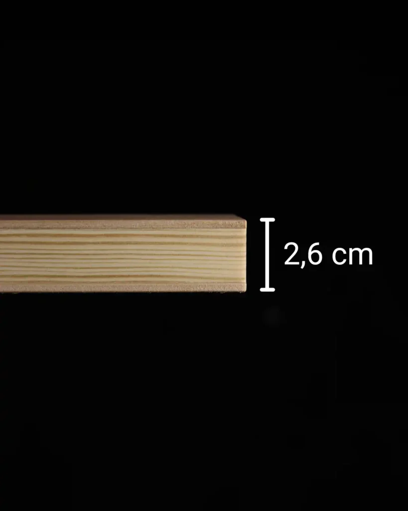 7 Strop dwustronny sosnowy