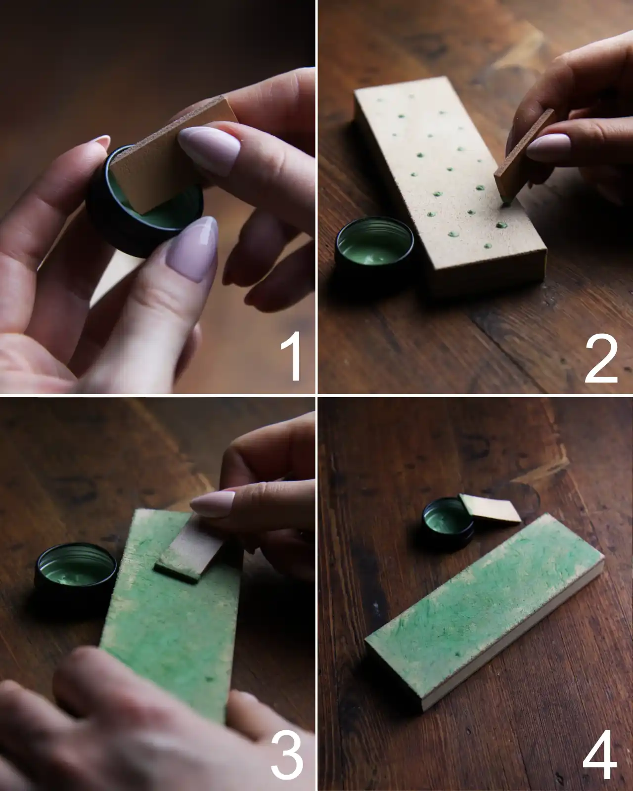 Duży strop z pastą diamentową — zestaw do polerowania noży - obrazek 7