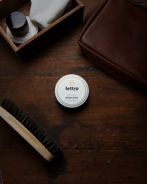 Pasta woskowa do butów Lettro Shoe Wax | Bezbarwna 100 ml